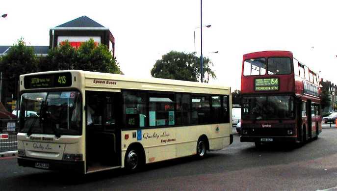 Epsom Buses Dennis Dart MPD